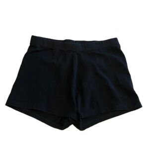 Member’s Mark Girls Classic Black Biker Shorts Size 14/16